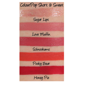 ColourPop Mini Mixed Finish Lip Set - Short and Sweet