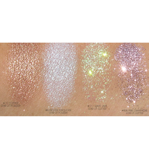 Make Up For Ever Glitter Dust Set 2 Star Lit Powder/2 Star Lit Glitter