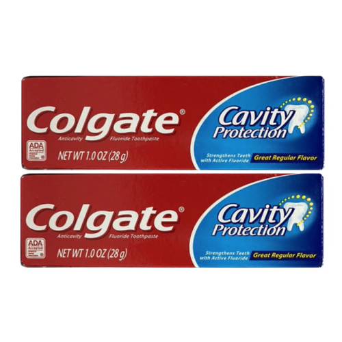 Colgate Cavity Protection Toothpaste with Fluoride 1 oz - 2 ct
