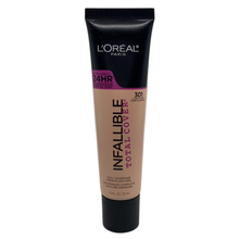 Load image into Gallery viewer, L&#39;Oréal Paris Infallible Total Cover Foundation - 301 Classic Ivory