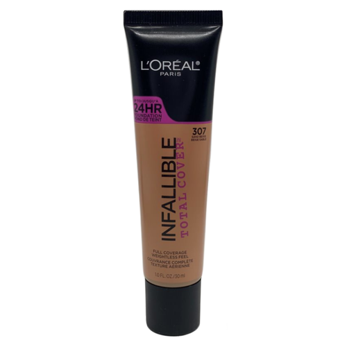 L'Oréal Paris Infallible Total Cover Foundation - 307 Sand Beige