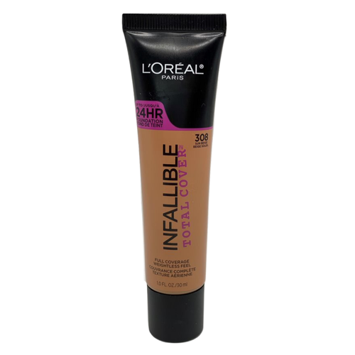 L'Oréal Paris Infallible Total Cover Foundation - 308 Sun Beige