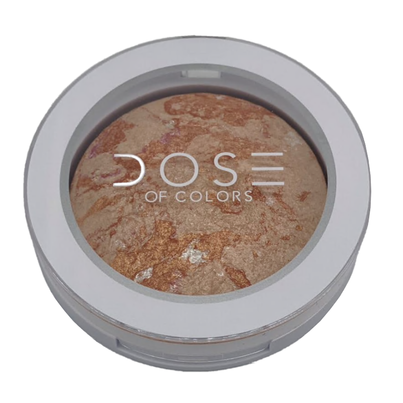 Dose Of Colors Baked Highlighter - Peach Glow