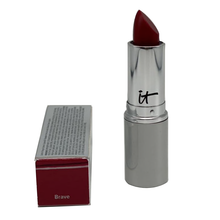 Load image into Gallery viewer, IT Cosmetics Blurred Lines Anti Aging Collagen Smooth Fill Lipstick - Brave