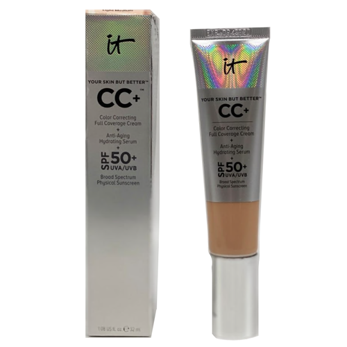 IT Cosmetics CC+ Color correcting Cream With SPF 50+ - Light Medium