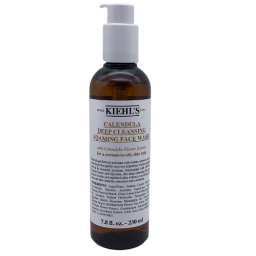 Kiehls Since 1851 Calendula Deep Cleansing Foaming Face Wash 7.8 oz