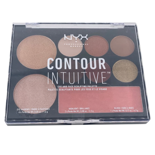 NYX Contour Intuitive Eye and Face Sculpting Palette - CIP02 Warm Zone