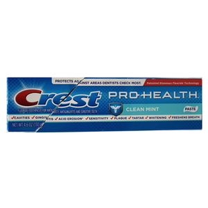 Crest Pro Health Smooth Formula Toothpaste Clean Mint Paste 4.6 oz