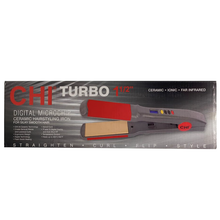 Load image into Gallery viewer, CHI Turbo 1 ½&quot; Digital Microchip Ceramic Hairstyling Iron