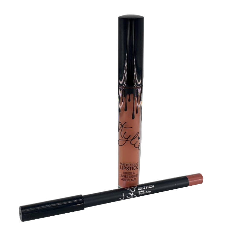 Kylie Cosmetics Matte Liquid Lipstick & Lip Liner Kit - Dirty Peach