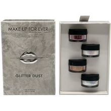 Load image into Gallery viewer, Make Up For Ever Glitter Dust Set 2 Star Lit Powder/2 Star Lit Glitter