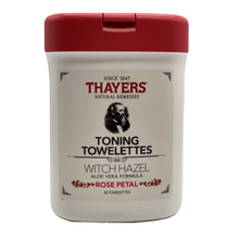 Load image into Gallery viewer, Thayers Rose Petal Toning Towelettes 30 Ct