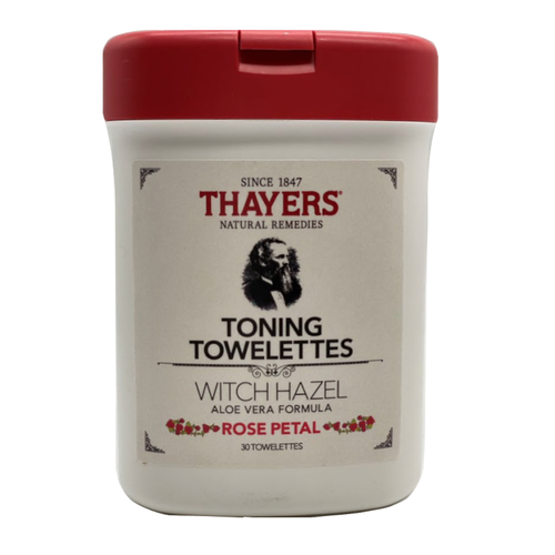Thayers Rose Petal Toning Towelettes 30 Ct