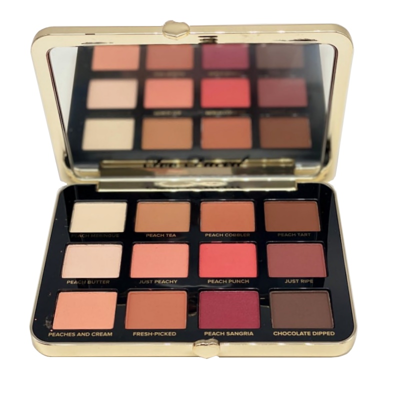 Too Faced Velvet Matte Eyeshadow Palette - Just Peachy Mattes