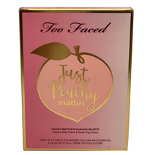 Load image into Gallery viewer, Too Faced Velvet Matte Eyeshadow Palette - Just Peachy Mattes