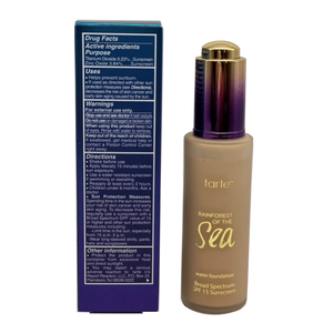 Tarte Rainforest Of The Sea Water Foundation - Light Honey