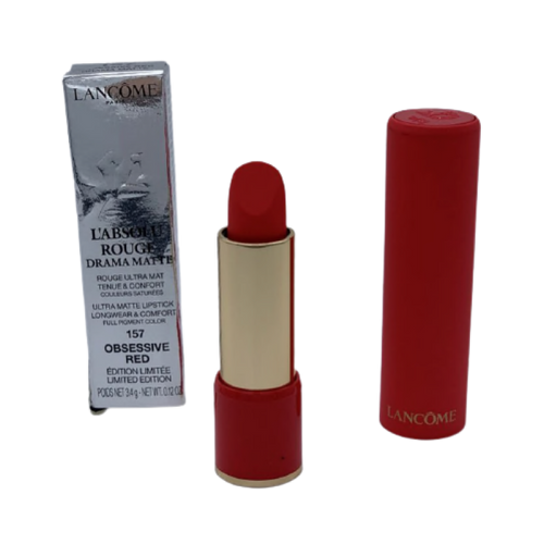 Lancome L'Absolu Rouge Ultra Matte Lipstick - 157 Obsessive red