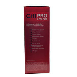 CHI PRO LOW EMF Professional Hair Dryer with Diffuser