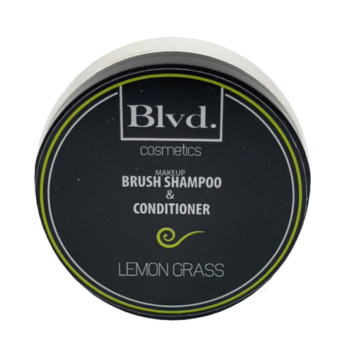 Blvd Cosmetics Makeup Brush Shampoo & Conditioner 2 oz - Lemon Grass