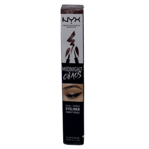 NYX Midnight Chaos Dual Ended Eyeliner - MCDEL03 Blue