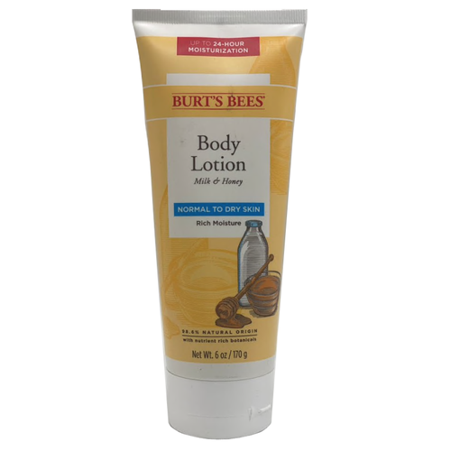 Burt's Bees Milk & Honey Body Lotion 6 oz