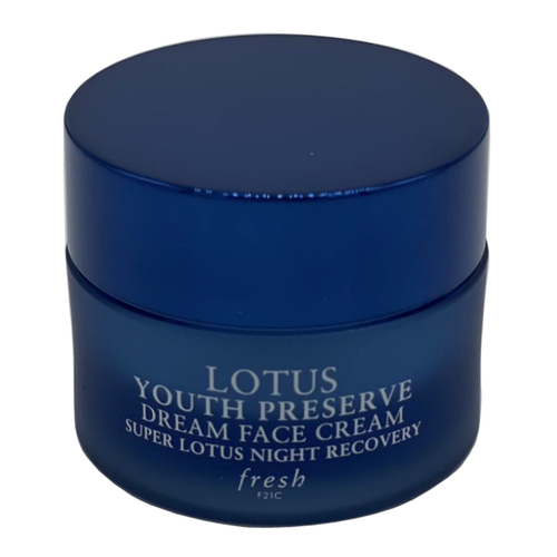 Fresh Mini Lotus Youth Preserve Dream Night Recovery Face Cream 0.23 oz