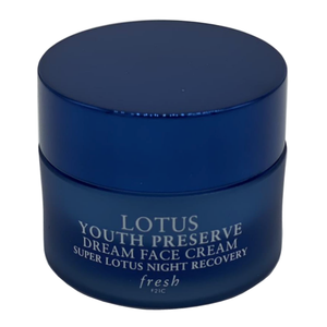 Fresh Mini Lotus Youth Preserve Dream Night Recovery Face Cream 0.23 oz