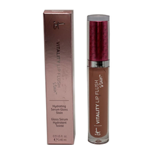 Load image into Gallery viewer, IT Cosmetics Vitality Lip Flush Stain Hydrating Serum Gloss Stain - Naturally Flushed