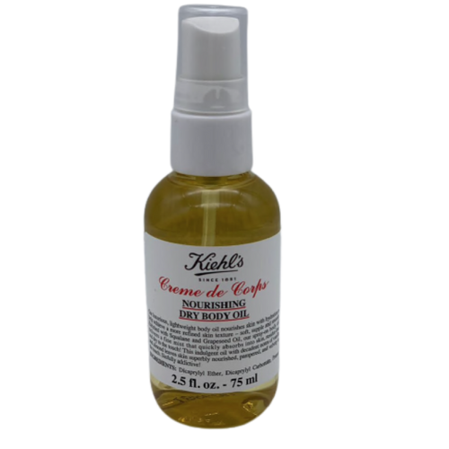 Kiehls Since 1851 Creme de Corps Nourishing Dry Body Oil 2.5 oz