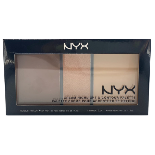 NYX Cream Highlight & Contour Palette - CHCP02 Medium/Moyen