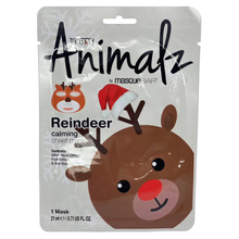 Load image into Gallery viewer, Masque Bar Pretty Animalz Sheet Mask Penguin, Sloth &amp; Reindeer - 3 ct