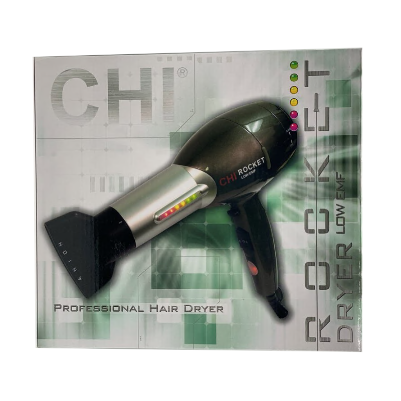 CHI Rocket Dryer LOW EMF Professional Hair Dryer Beautykom