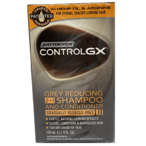 Just For Men Control GX 2 in 1 Shampoo and Conditioner 4 oz