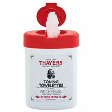 Load image into Gallery viewer, Thayers Rose Petal Toning Towelettes 30 Ct