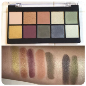 NYX Perfect Filter Eyeshadow Palette - PFSP03 Olive You