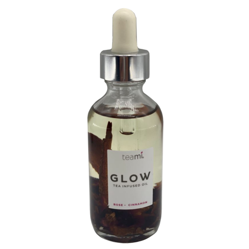 Teami Blends Glow Facial Tea Infused Oil 2 oz - Rose Cinnamon