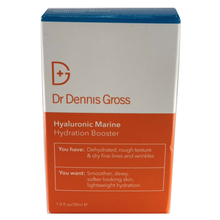 Load image into Gallery viewer, Dr Dennis Gross Hyaluronic Marine Hydration Booster Serum 1 oz