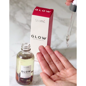 Teami Blends Glow Facial Tea Infused Oil 2 oz - Rose Cinnamon