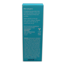 Load image into Gallery viewer, TULA Glow &amp; Get It Cooling &amp; Brightening Eye Balm 0.35 oz