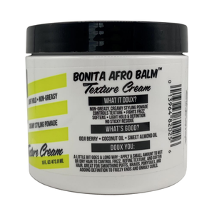 The Doux Bonita Afro Balm Texture Cream 16 oz