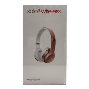 Beats Solo 3 Wireless Headphones by Dr Dre Special Edition - Rose Gold