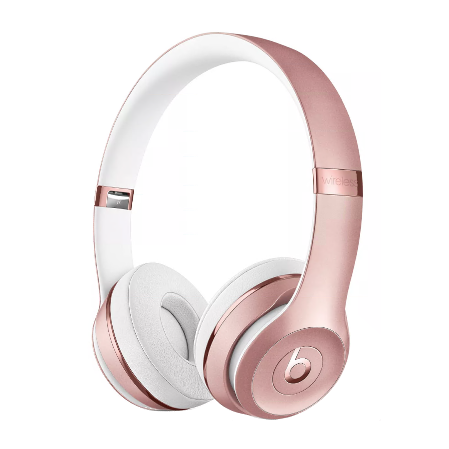 Beats Solo 3 Wireless Headphones Gold Dr Dre - by Beautykom – Edition Special Rose