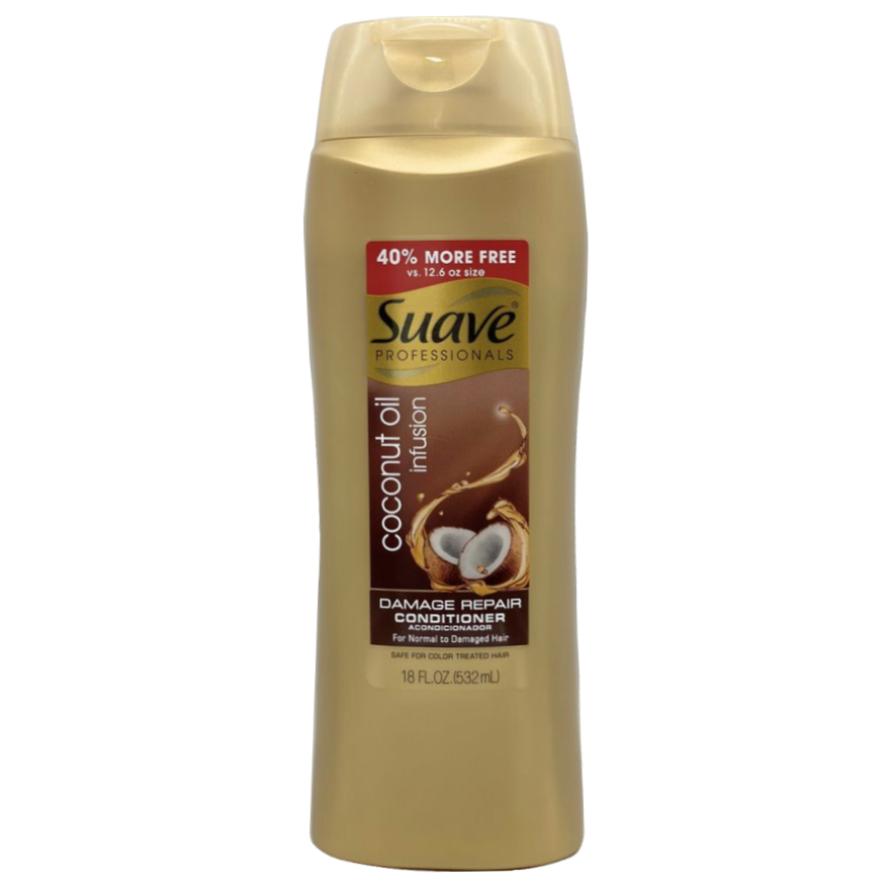 Suave Professionals Coconut Oil Infusion Damage Repair Conditioner 18 oz