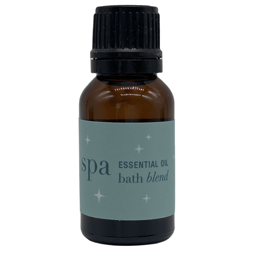 Olivia Care Spa Eucalyptus Lemon Peppermint Essential Oil Bath Blend 0.5 oz