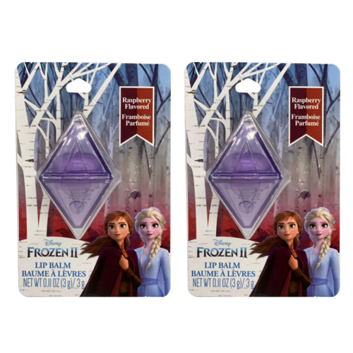 Disney Frozen II Lip Balm Raspberry - 2 ct