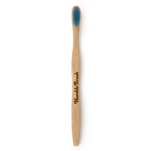 The Humble Co Eco-Friendly Adult Soft Toothbrush - Blue