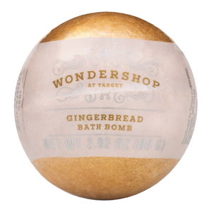 Wondershop Gingerbread Bath Bomb Gold 2.82 oz