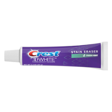 Load image into Gallery viewer, Crest 3D White Stain Eraser Fresh Mint Whitening Toothpaste 2.3 oz