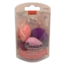 Load image into Gallery viewer, Real Techniques Mini Miracle Complexion Sponges - 4 ct