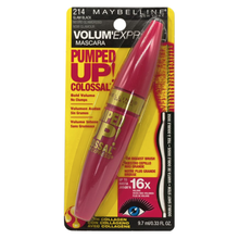 Load image into Gallery viewer, Maybelline Volum Express Pumped Up! Colossal Mascara - 214 Glam Black